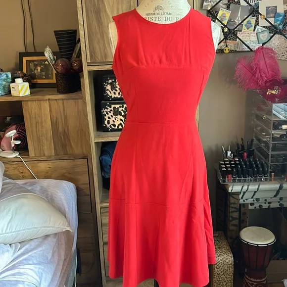 green emerald velvet dress Winona Fit And Flare Dress